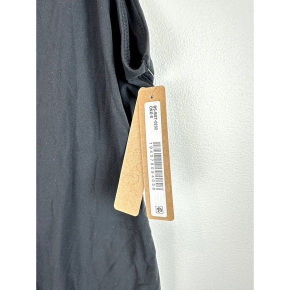 NWT SKIMS Fits Everybody High Neck Bodysuit Onyx size SML - Picture 3 of 7